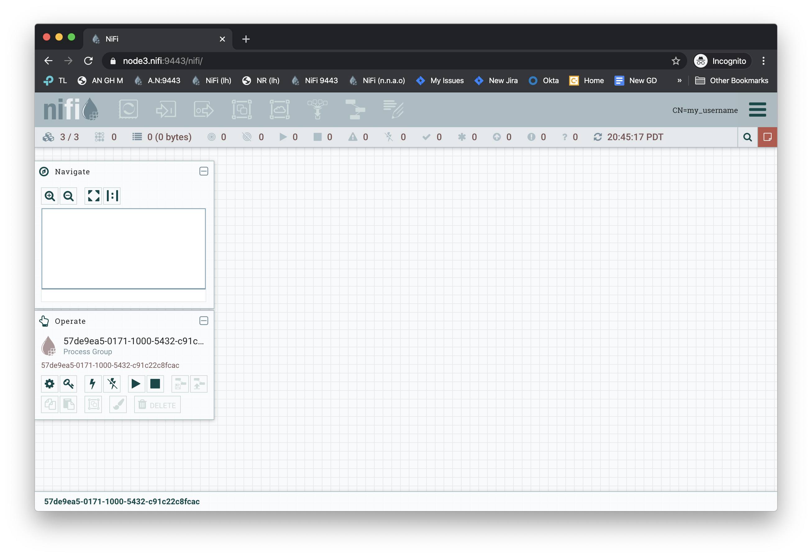 NiFi secure cluster running with no Initial Admin Identity permissions