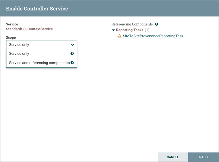 Enable Controller Service Scope