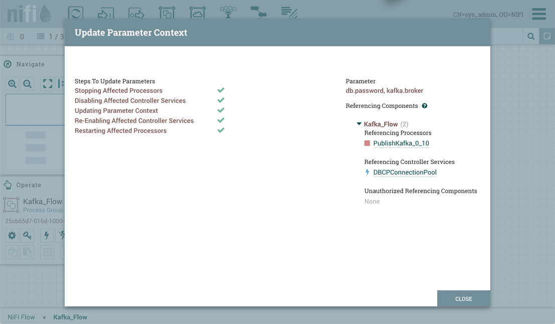 Validate Affected Components